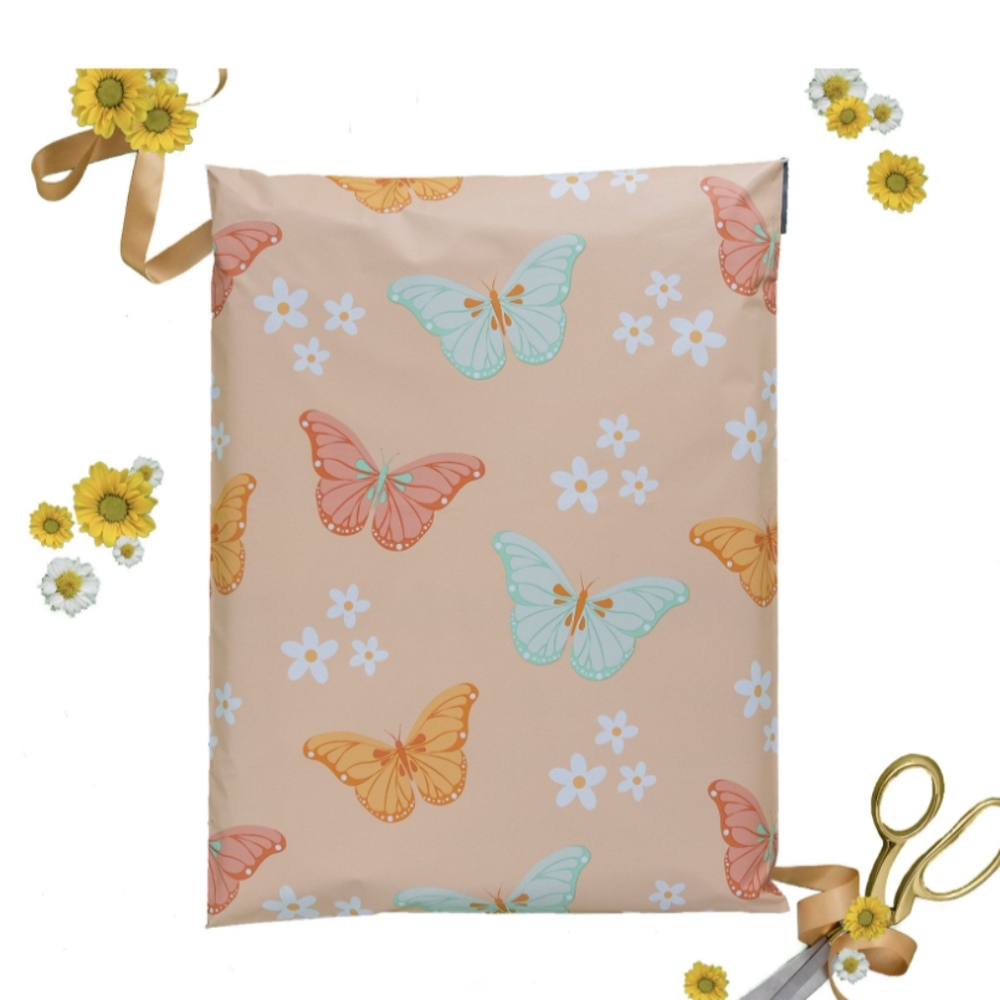 20 12x15 Pink Butterfly 🦋 Poly Mailers